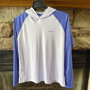 Columbia Long Sleeve Purple Hoodie